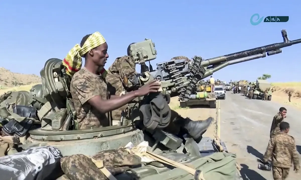 Ethiopian air force begins air offensive in Tigray 1 Ethiopian military near the border of Tigray and Amhara