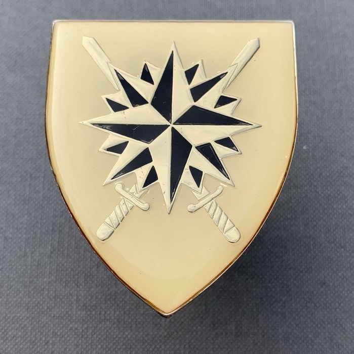 South Africa RECCE Reconnaisance Regt Commando Special Forces HQ Enamel Flash Badge Insignia w