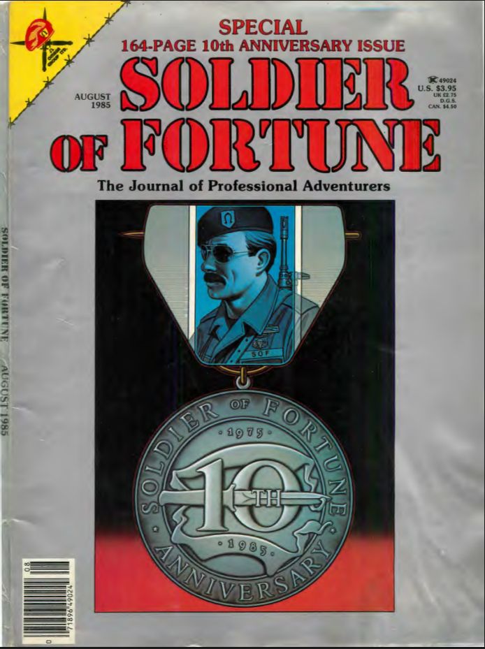 Soldier Of Fortune Magazine 1985 Aug