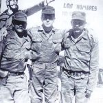 Ivanogorodsky Vladimir Ilyich with the Cuban political officer and the deputy commander of the tactical group.