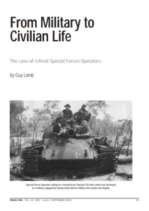 From military to civilian life : the case of retired Special Forces Operators