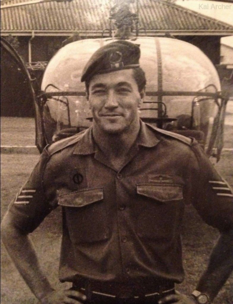 Sgt. S.C. McHaffie during the Border War in Angola